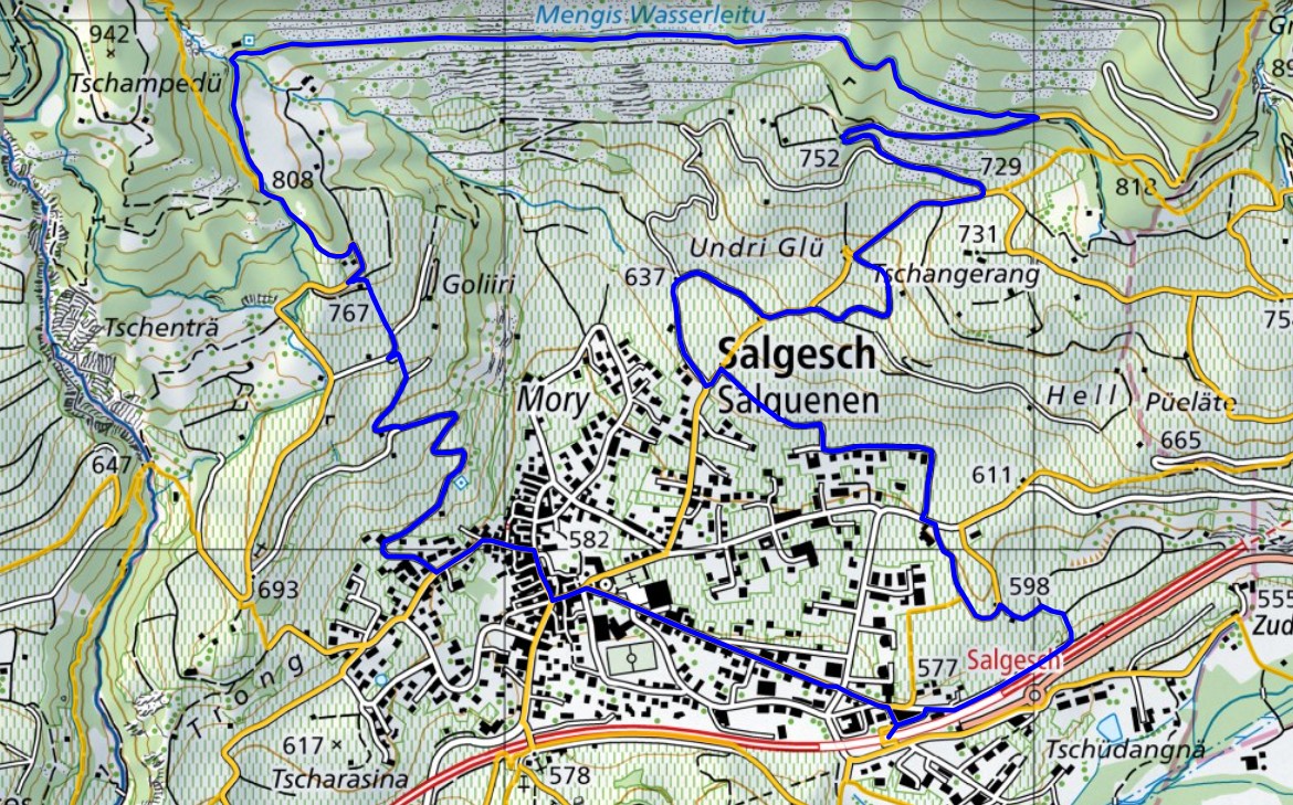 Weinwanderung Salgesch